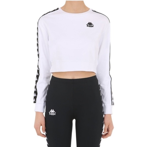 Kappa crop top long sleeve new arrivals